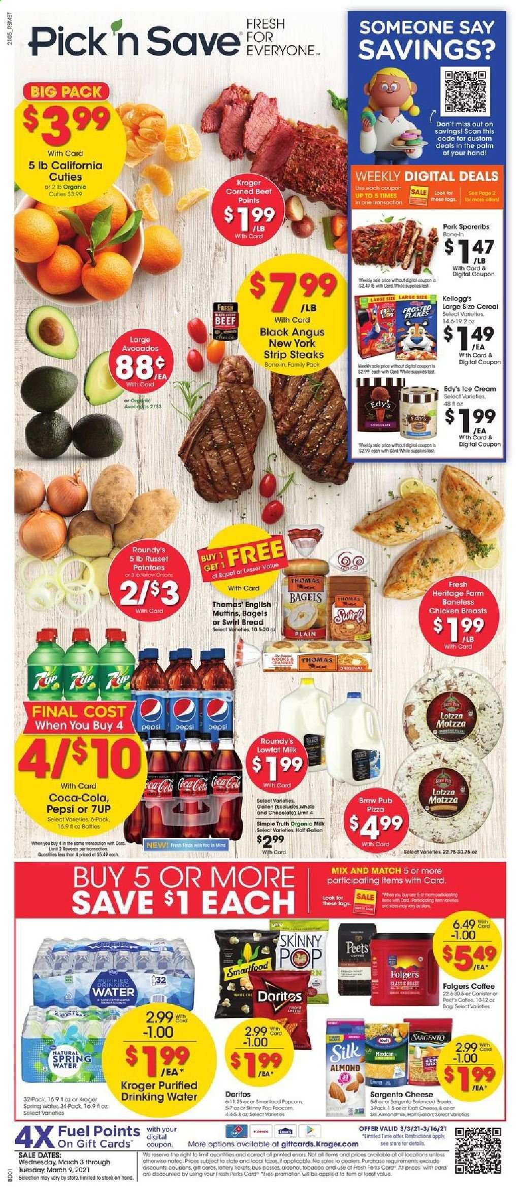 Pick ‘n Save ad - 03/03/2021 - 03/09/2021. Page 1