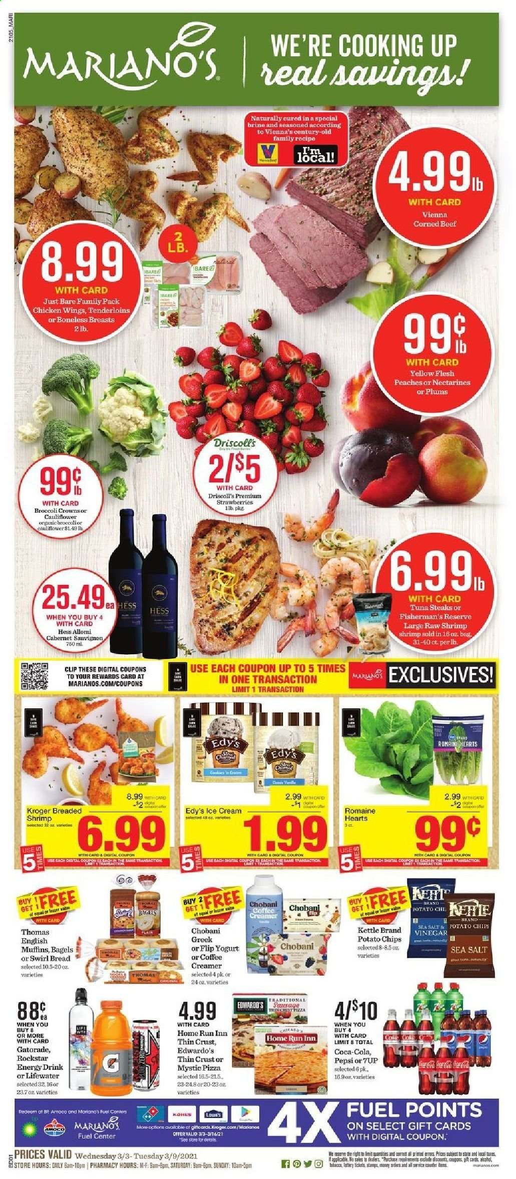 Mariano’s ad - 03/03/2021 - 03/09/2021. Page 1