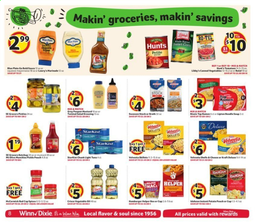 Winn Dixie ad - 03/03/2021 - 03/09/2021. Page 16