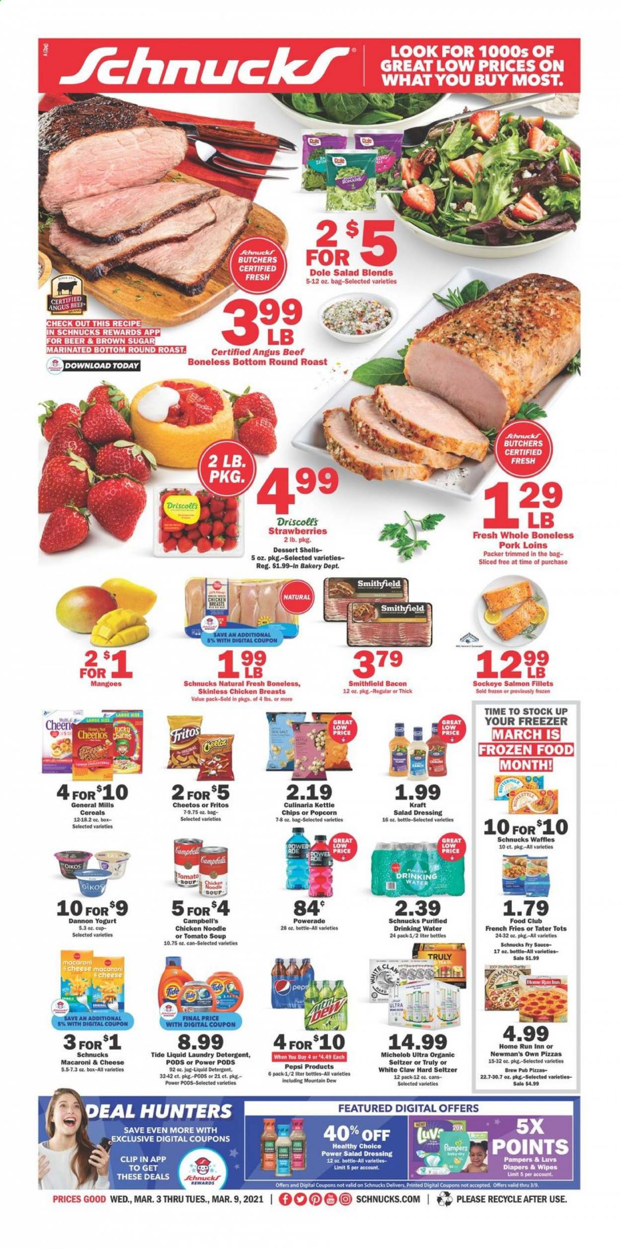 Schnucks ad - 03/03/2021 - 03/09/2021. Page 1