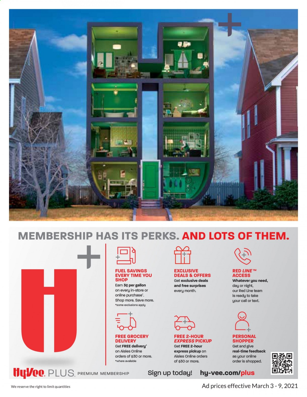 Hy-Vee ad - 03/03/2021 - 03/09/2021. Page 2