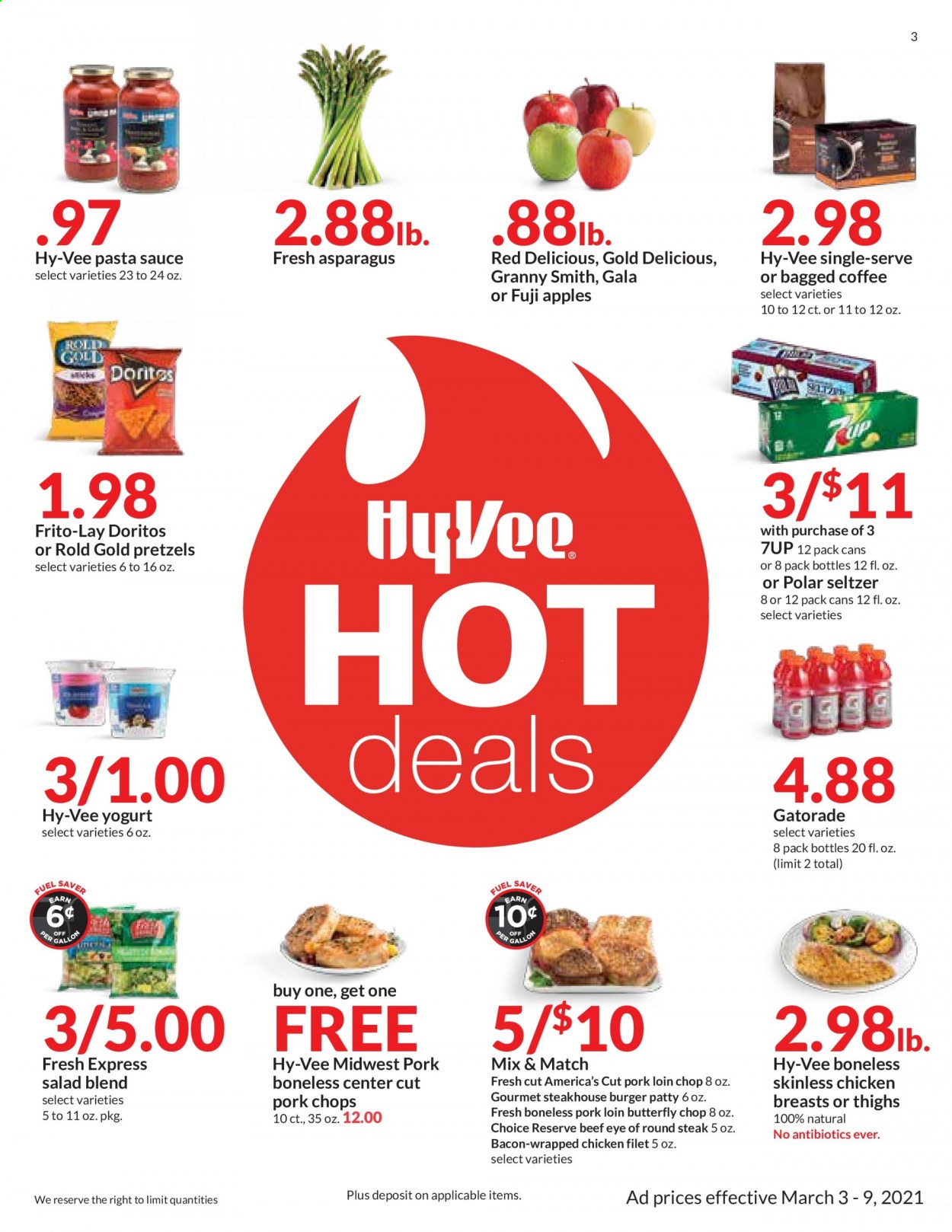 Hy-Vee ad - 03/03/2021 - 03/09/2021. Page 3