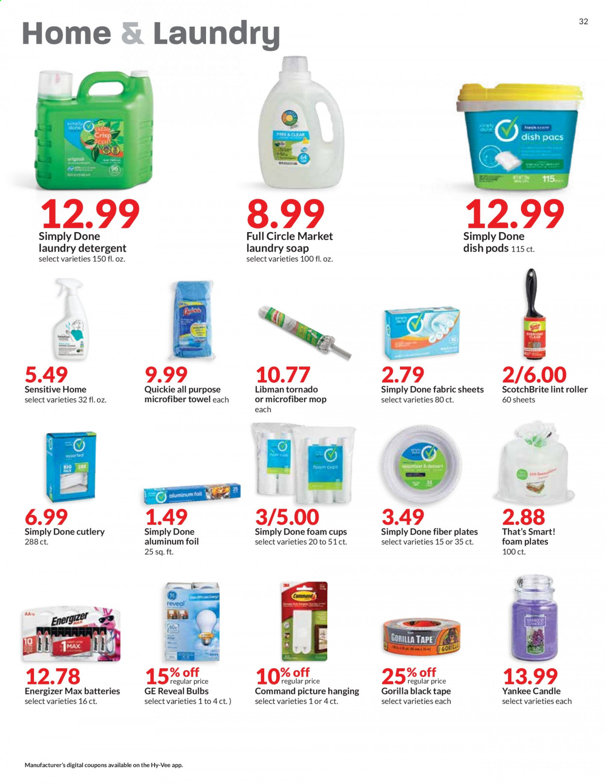 Hy-Vee ad - 03/03/2021 - 03/09/2021. Page 32