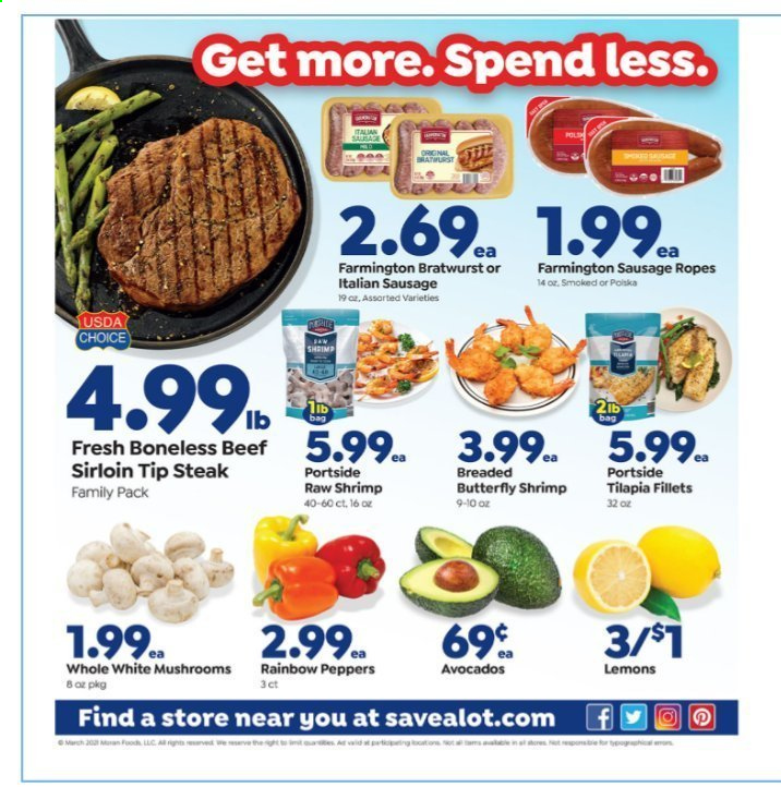 Save a Lot ad - 03/03/2021 - 03/09/2021. Page 4