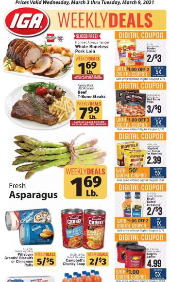 IGA Flyer - 03.03.2021 - 03.09.2021.