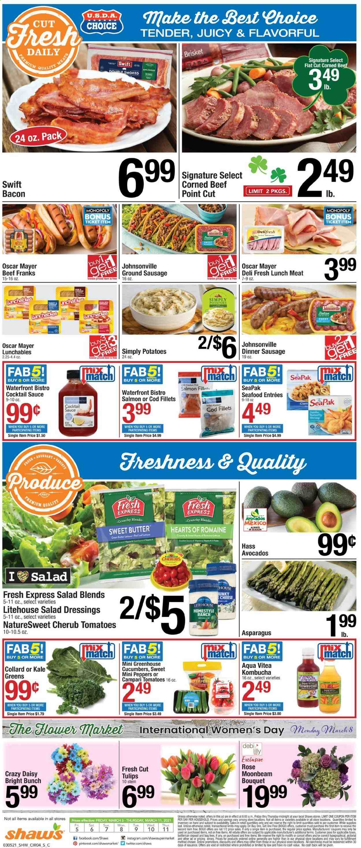 Shaw’s ad - 03/05/2021 - 03/11/2021. Page 4