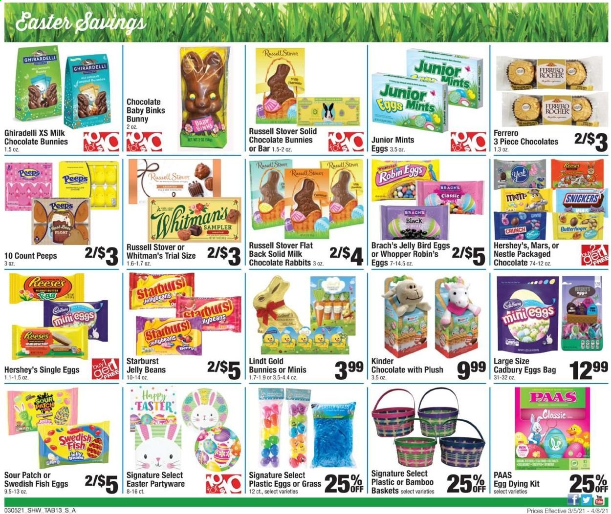 Shaw’s ad - 03/05/2021 - 04/08/2021. Page 13