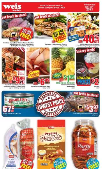 Weis Flyer - 03.04.2021 - 03.11.2021.