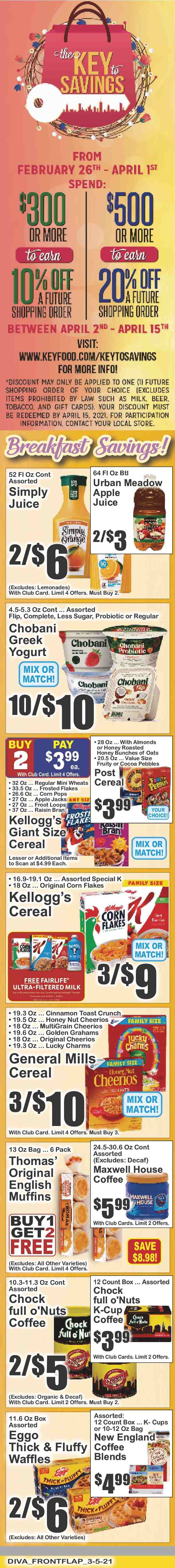 Key Food ad - 03/05/2021 - 03/11/2021. Page 7