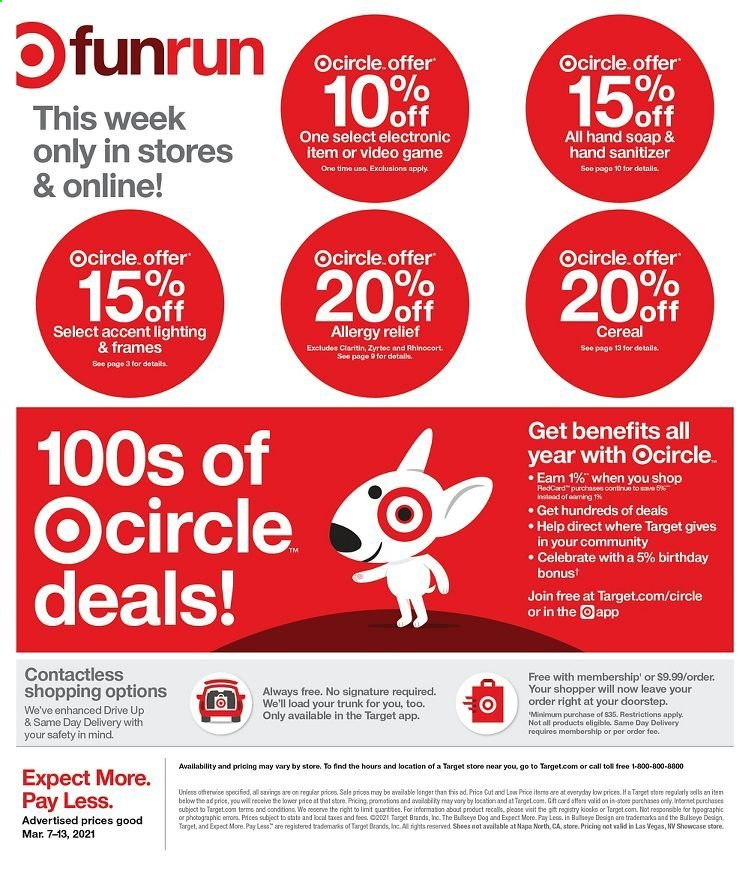 Target ad - 03/07/2021 - 03/13/2021. Page 16