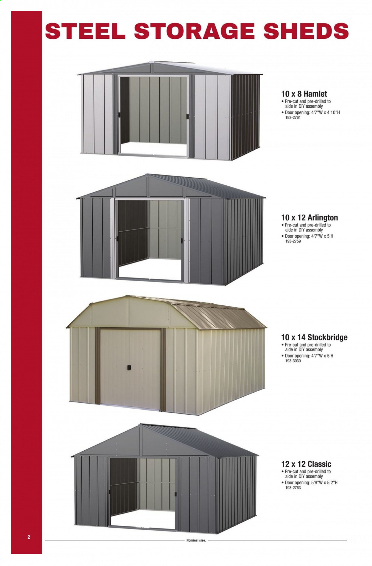 Menards ad - 03/01/2021 - 12/31/2021. Page 2