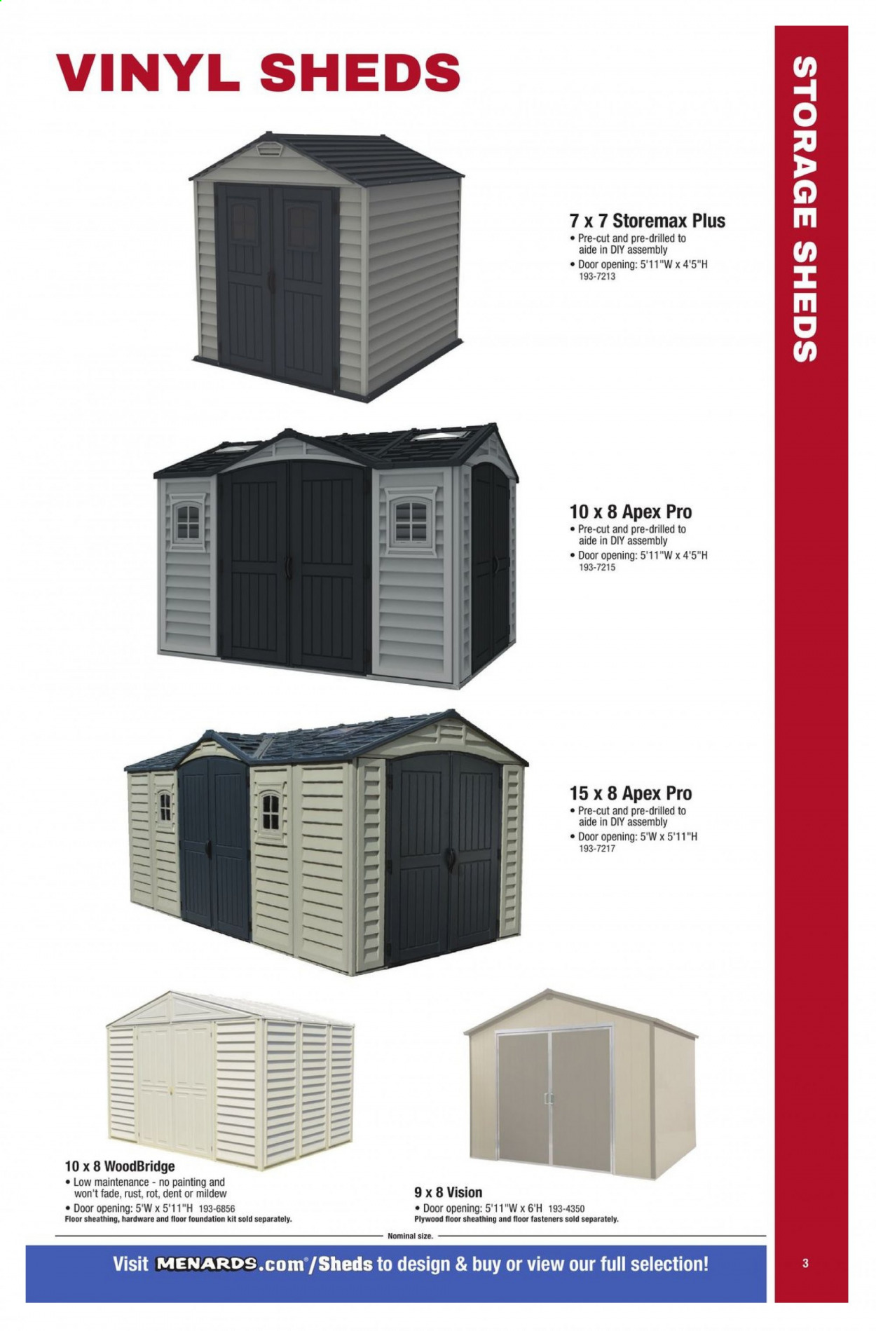 Menards ad - 03/01/2021 - 12/31/2021. Page 3