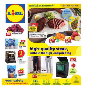 Lidl Flyer - 03.10.2021 - 03.16.2021.