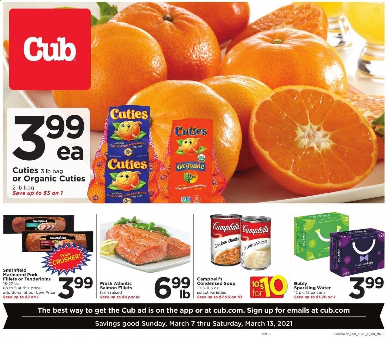 Cub Foods ad - 03/07/2021 - 03/13/2021. Page 1