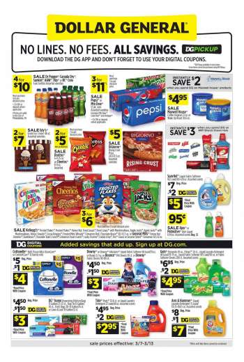 Dollar General Flyer - 03.07.2021 - 03.13.2021.