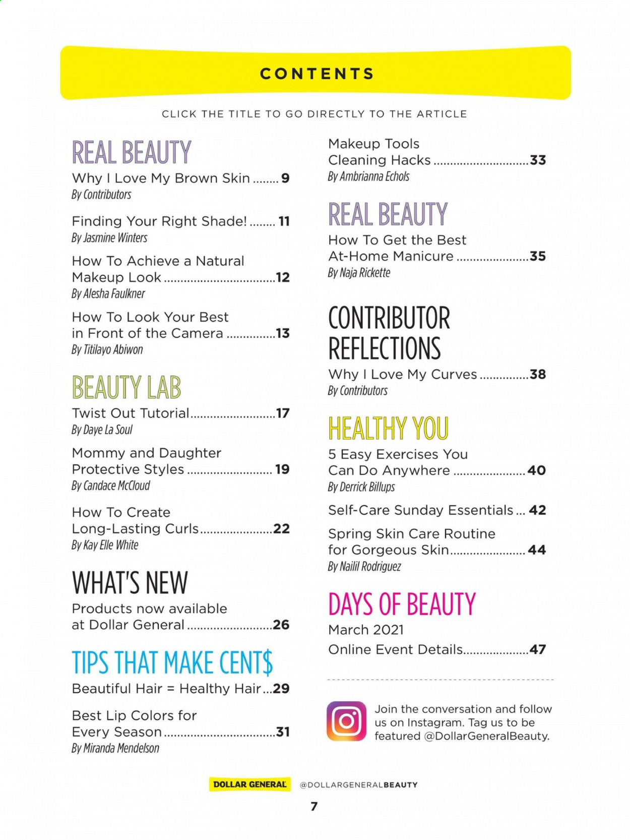 Dollar General ad - 03/01/2021 - 05/31/2021. Page 7