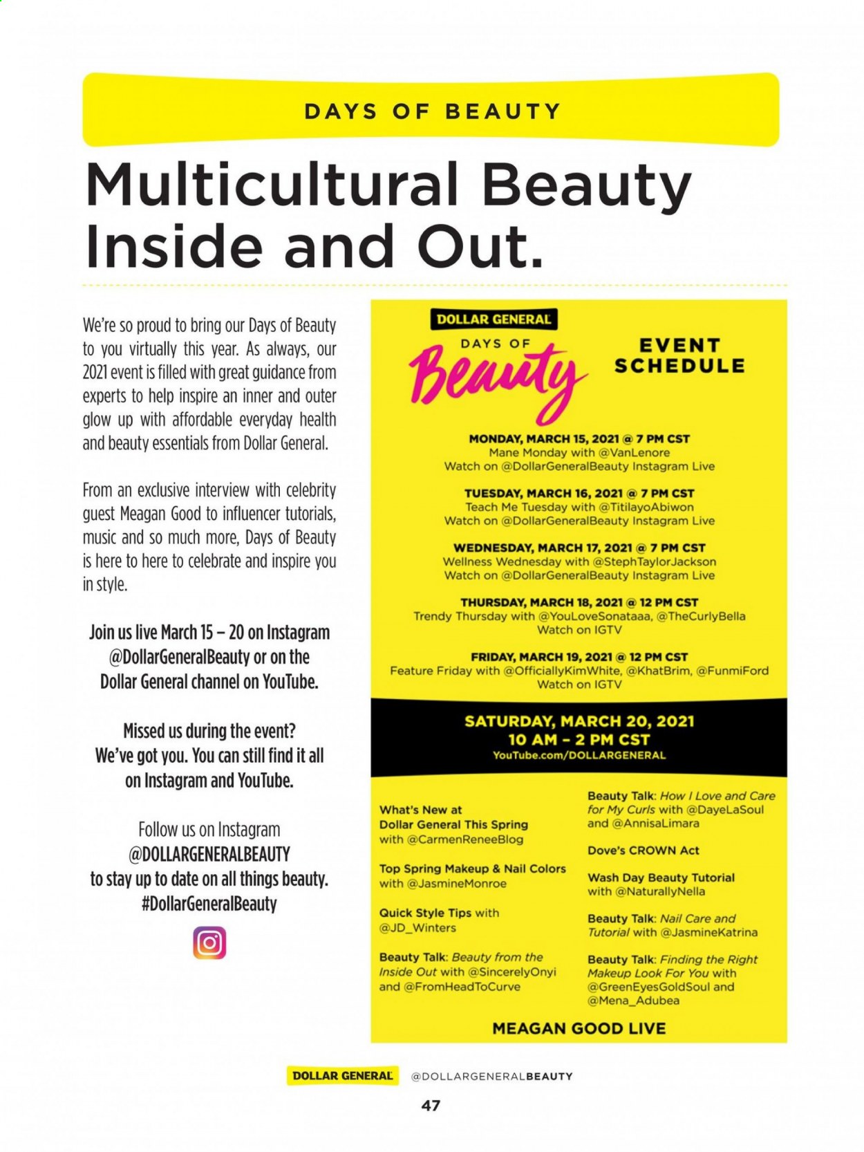 Dollar General ad - 03/01/2021 - 05/31/2021. Page 47