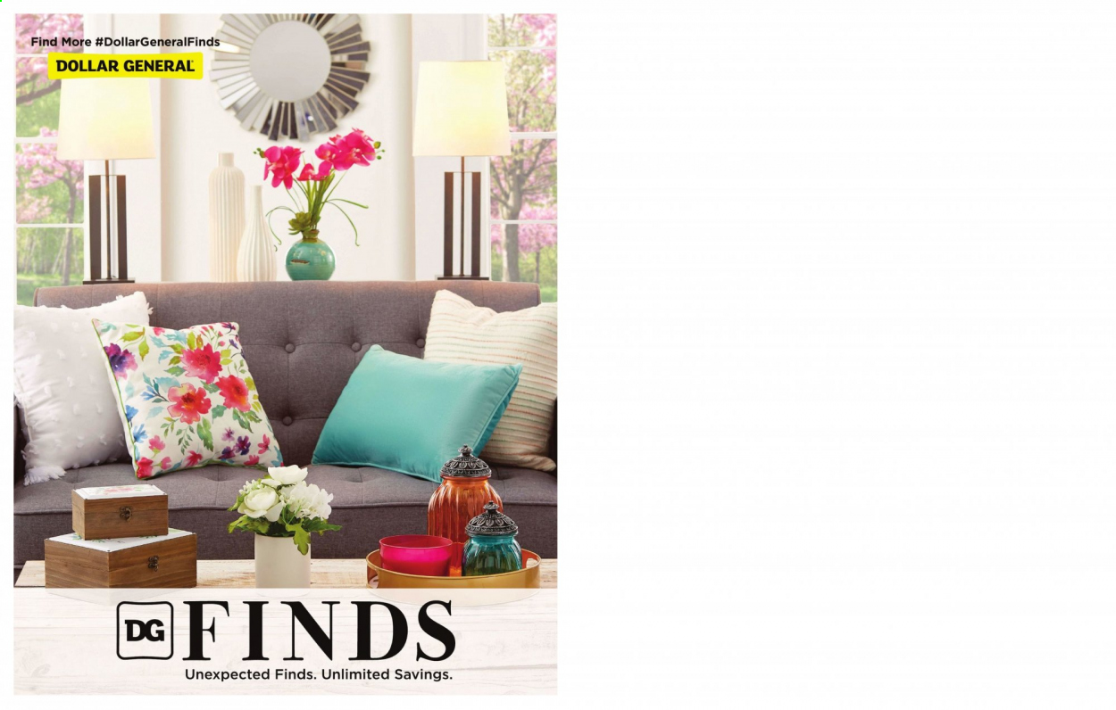 Dollar General ad - 03/01/2021 - 04/30/2021. Page 1