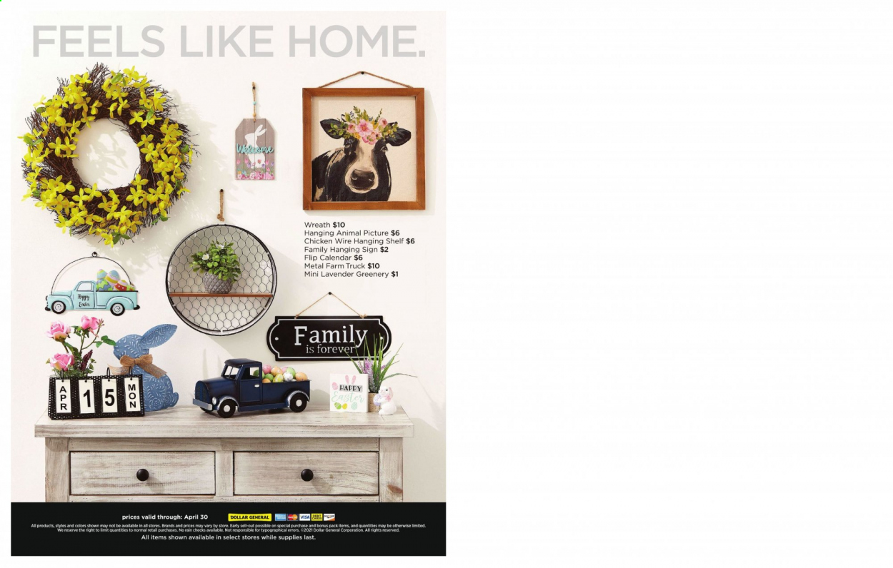 Dollar General ad - 03/01/2021 - 04/30/2021. Page 14
