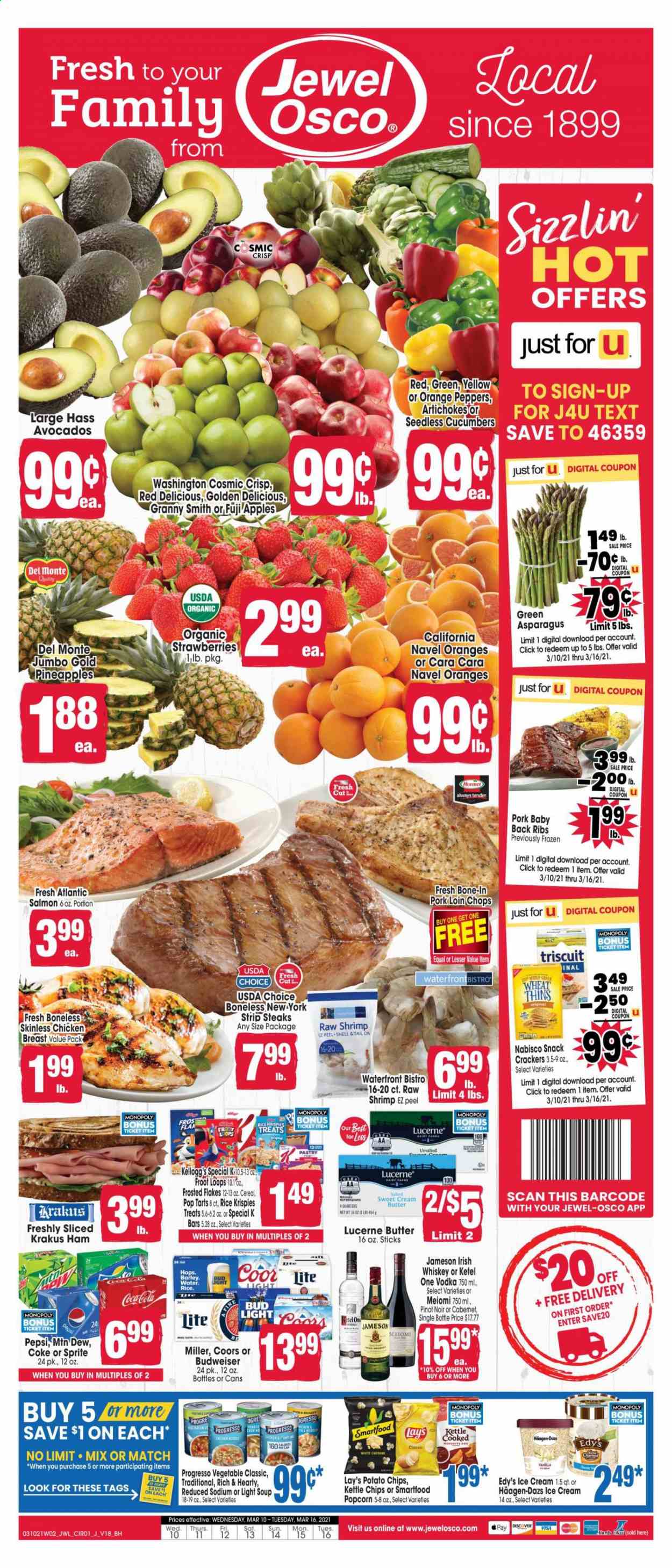 Jewel Osco ad - 03/10/2021 - 03/16/2021. Page 1
