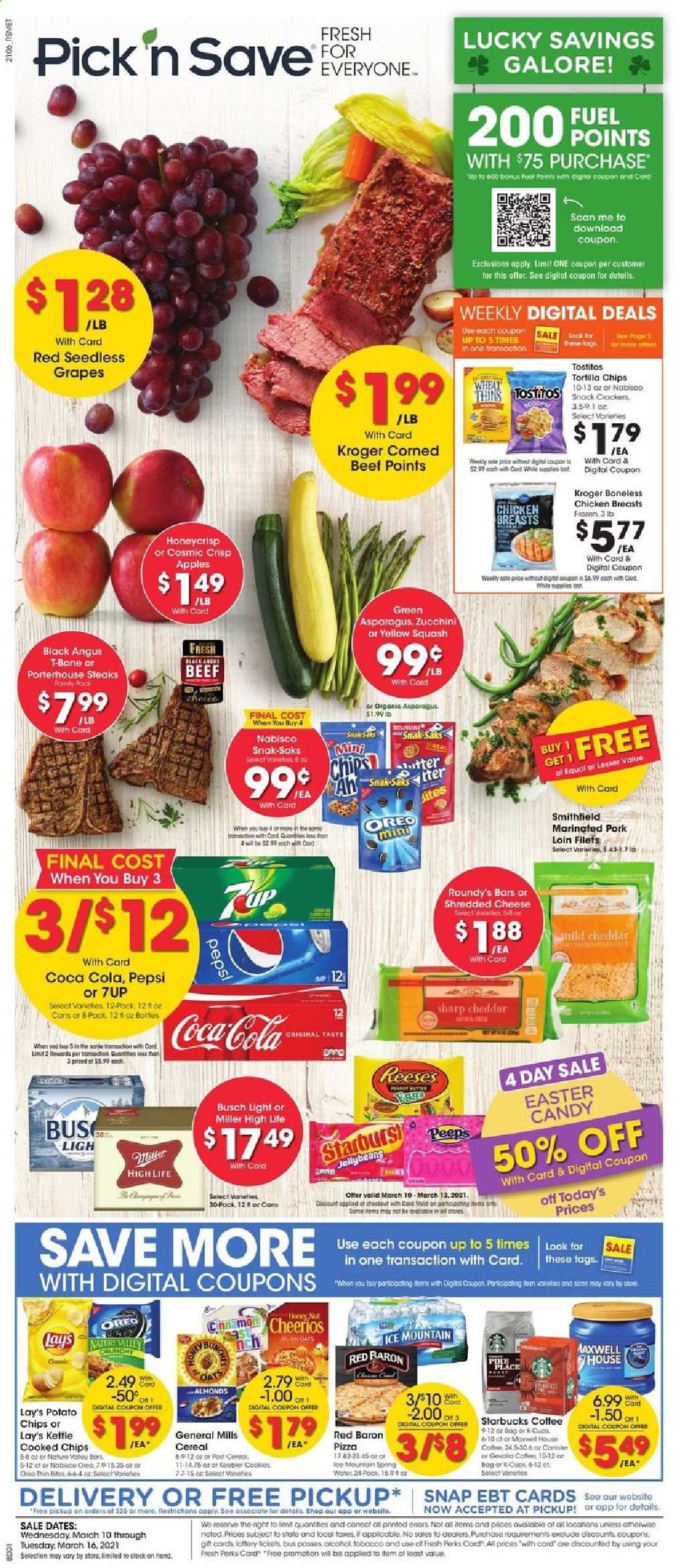 Pick ‘n Save ad - 03/10/2021 - 03/16/2021. Page 1