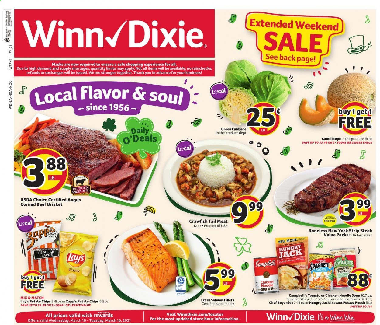 Winn Dixie ad - 03/10/2021 - 03/16/2021. Page 1