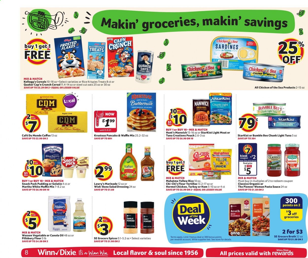 Winn Dixie ad - 03/10/2021 - 03/16/2021. Page 8