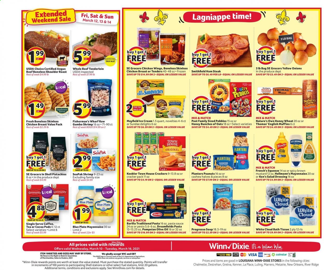 Winn Dixie ad - 03/10/2021 - 03/16/2021. Page 12