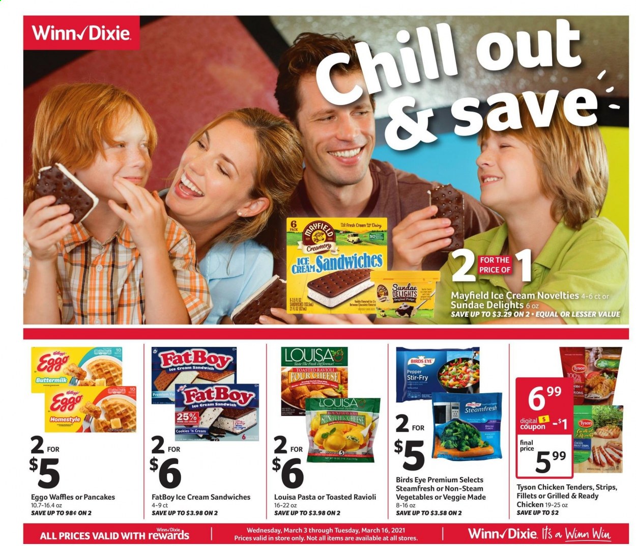 Winn Dixie ad - 03/03/2021 - 03/16/2021. Page 1