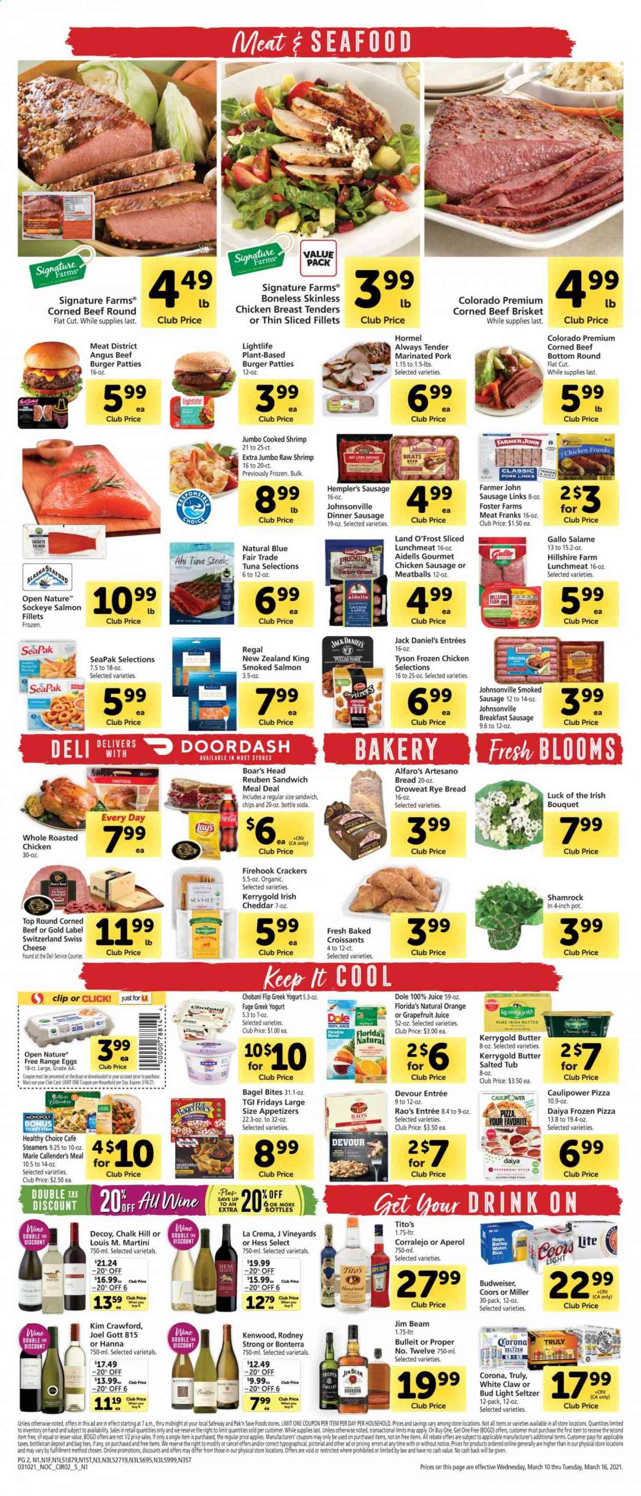Safeway ad - 03/10/2021 - 03/16/2021. Page 2