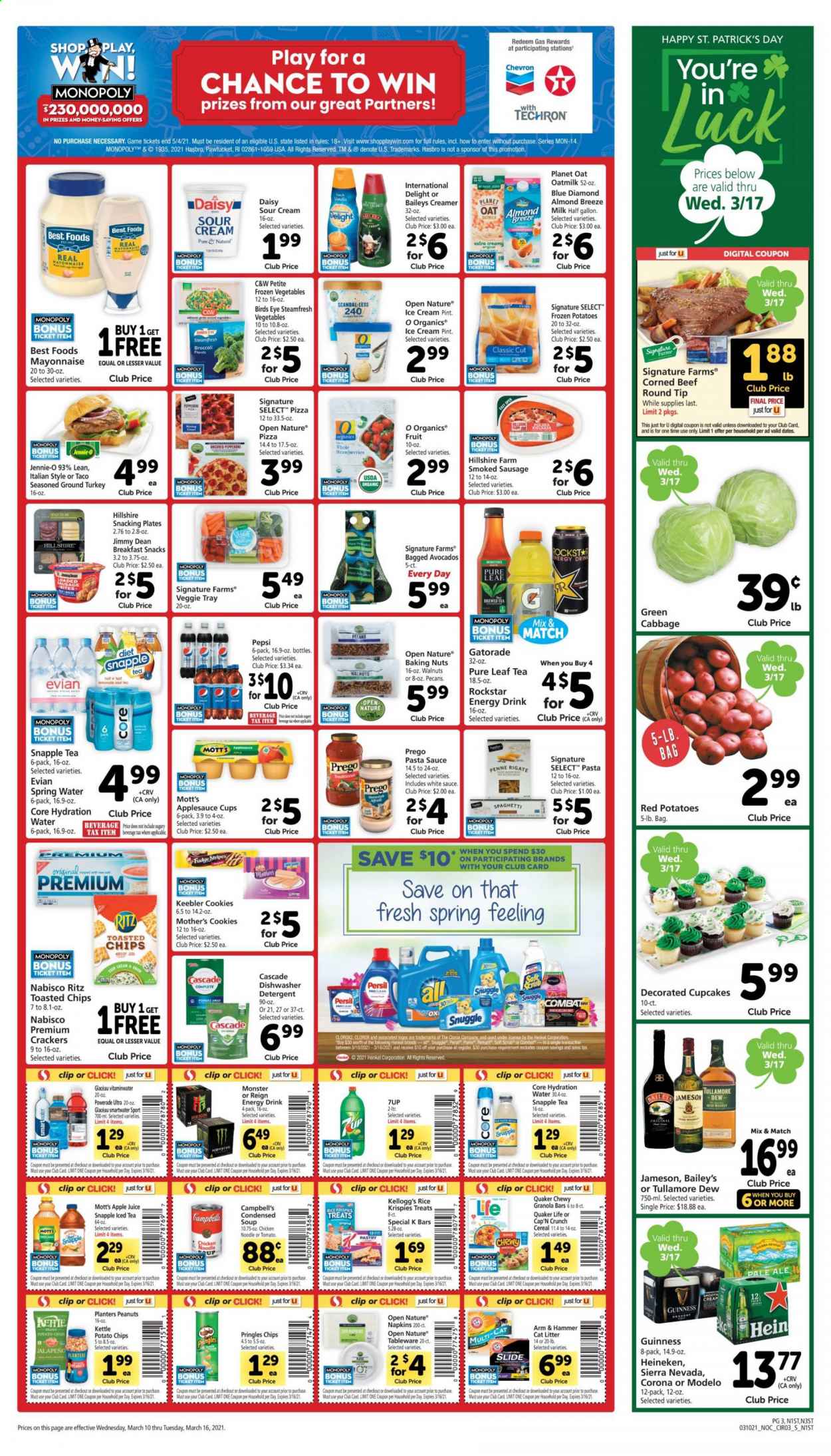 Safeway ad - 03/10/2021 - 03/16/2021. Page 3