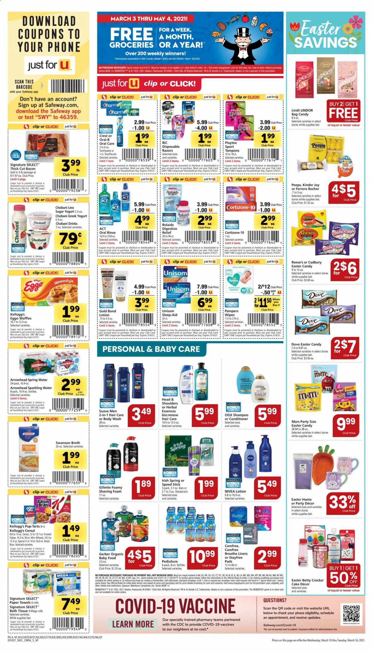Safeway ad - 03/10/2021 - 03/16/2021. Page 4