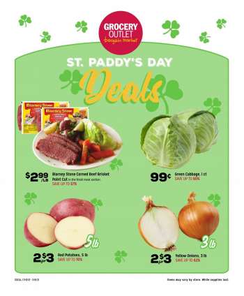 Grocery Outlet Flyer - 03.10.2021 - 03.16.2021.