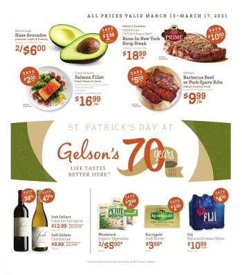 Gelson's Flyer - 03.10.2021 - 03.17.2021.