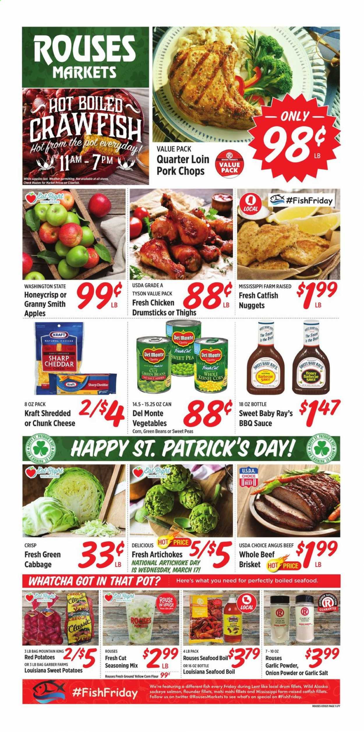 Rouses Markets ad - 03/10/2021 - 03/17/2021. Page 1