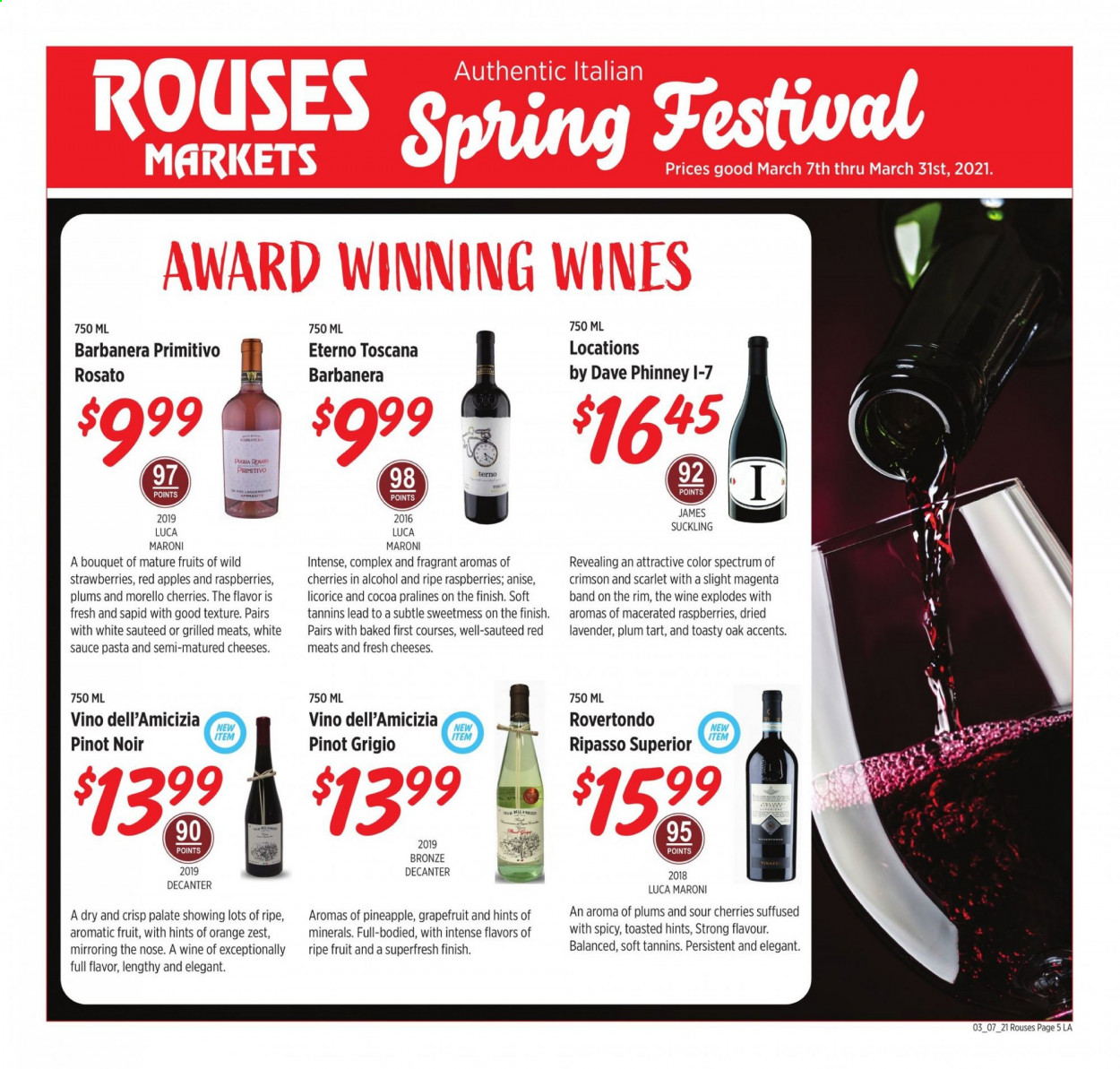 Rouses Markets ad - 03/07/2021 - 03/31/2021. Page 5