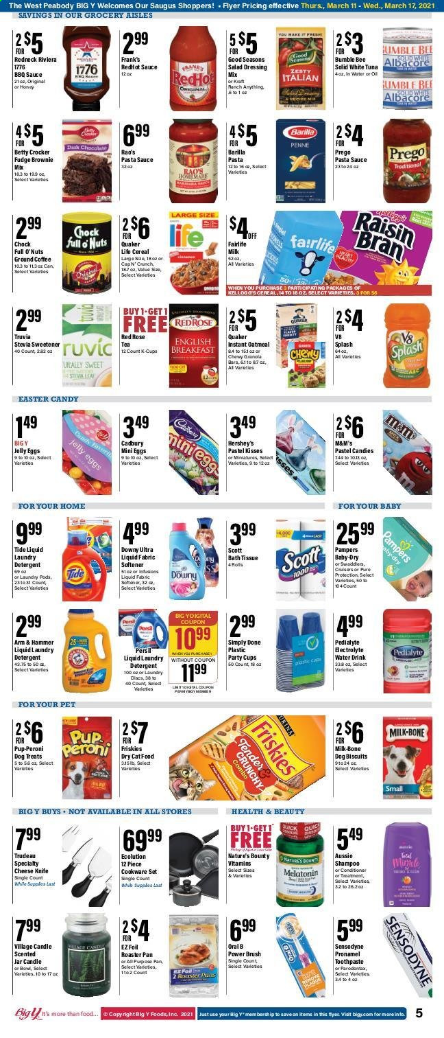 Big Y ad - 03/11/2021 - 03/17/2021. Page 6