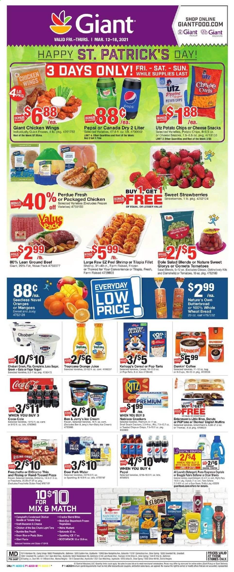 Giant Food ad - 03/12/2021 - 03/18/2021. Page 1