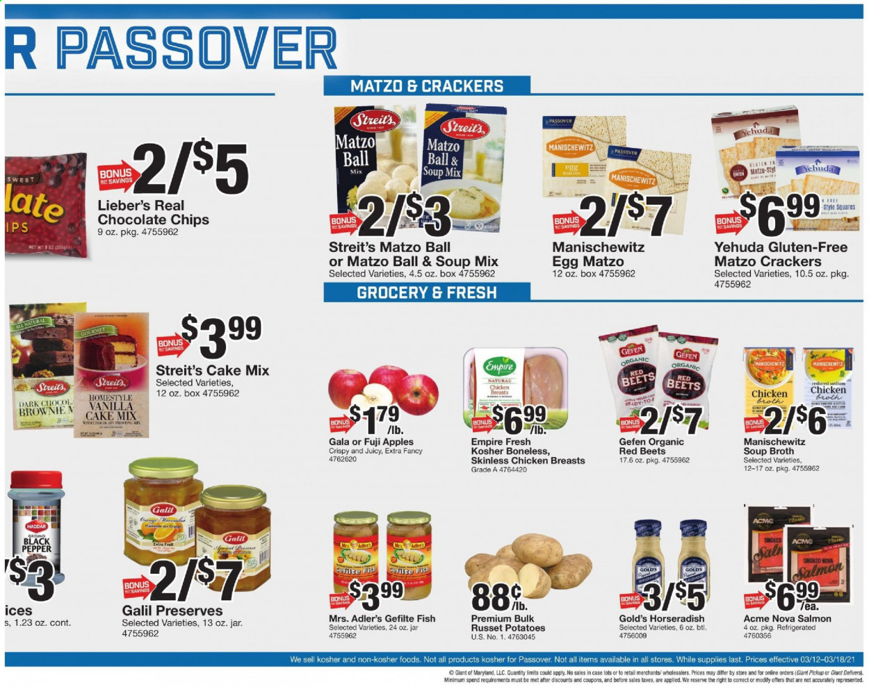 Giant Food ad - 03/12/2021 - 03/18/2021. Page 12