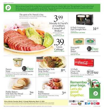 Publix Flyer - 03.11.2021 - 03.17.2021.