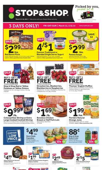 Stop & Shop Flyer - 03.12.2021 - 03.18.2021.