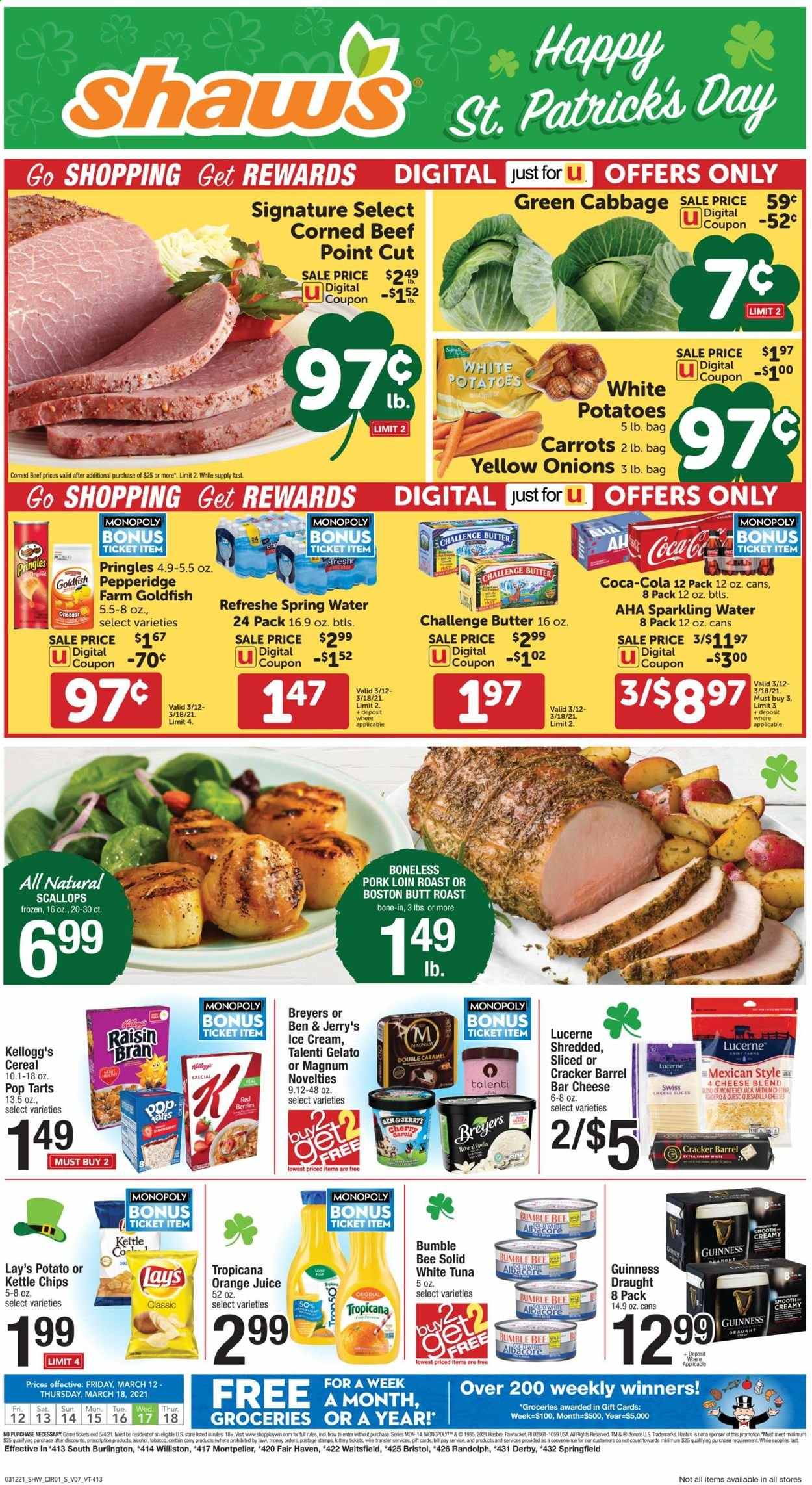 Shaw’s ad - 03/12/2021 - 03/18/2021. Page 1