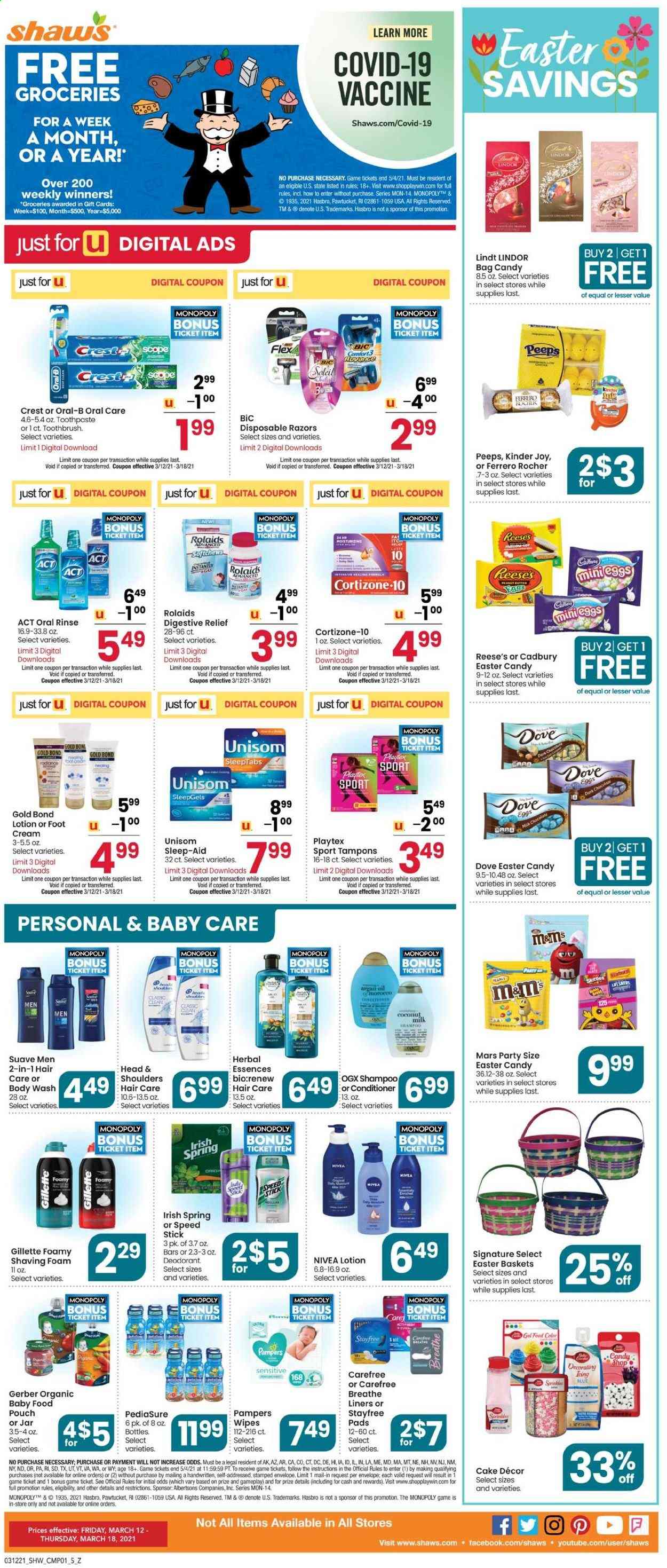 Shaw’s ad - 03/12/2021 - 03/18/2021. Page 5