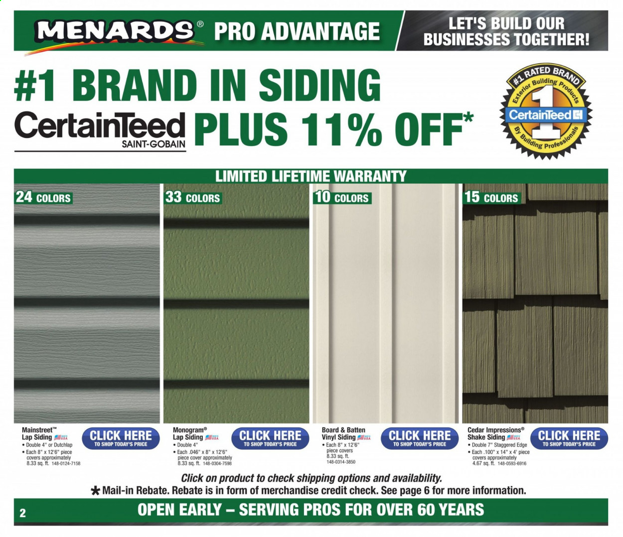 Menards ad - 03/14/2021 - 03/20/2021. Page 3