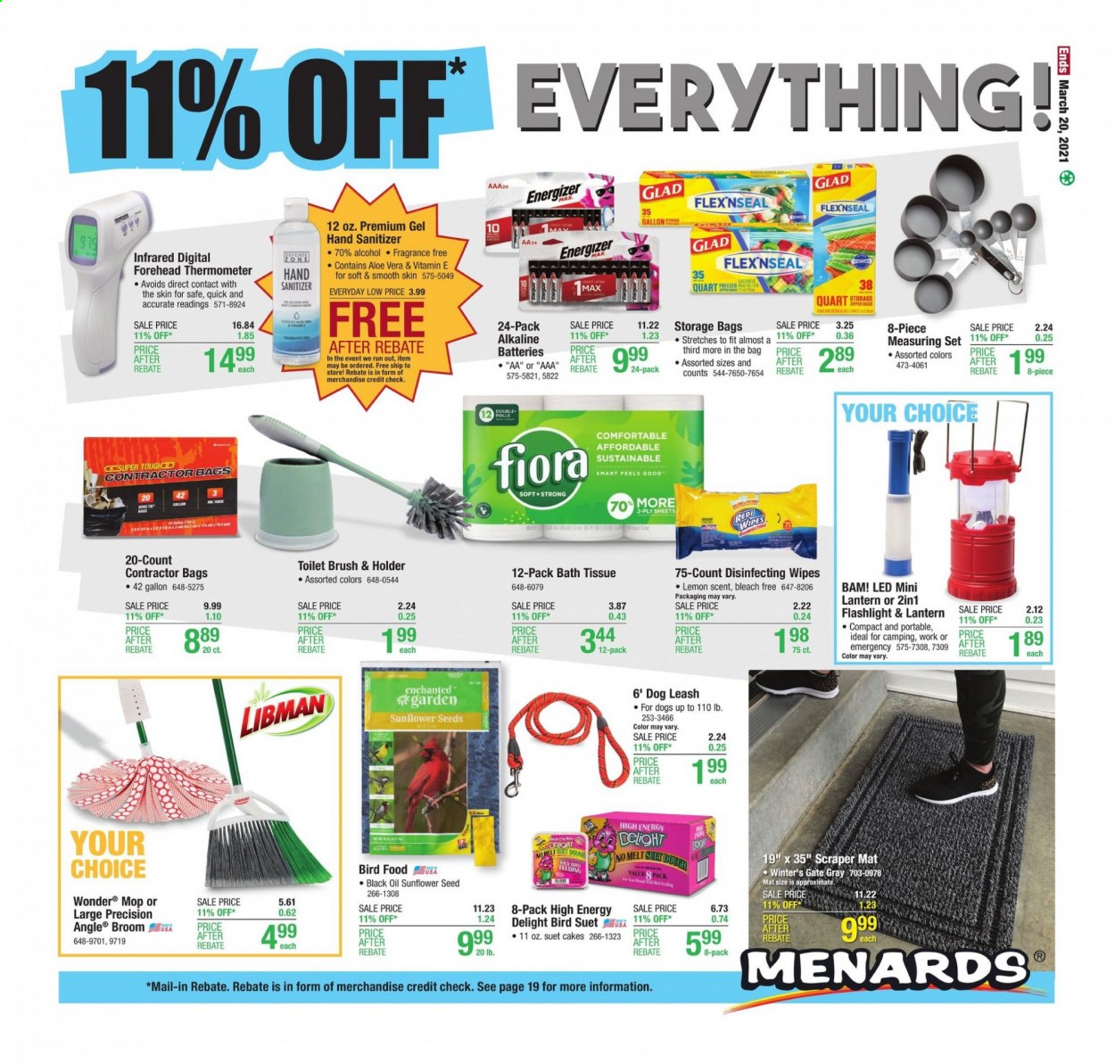 Menards ad - 03/14/2021 - 03/20/2021. Page 22