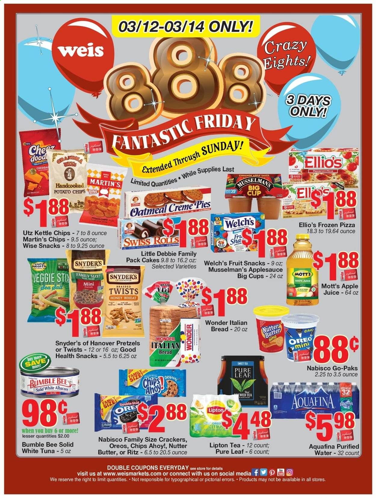 Weis ad - 03/12/2021 - 03/14/2021. Page 1