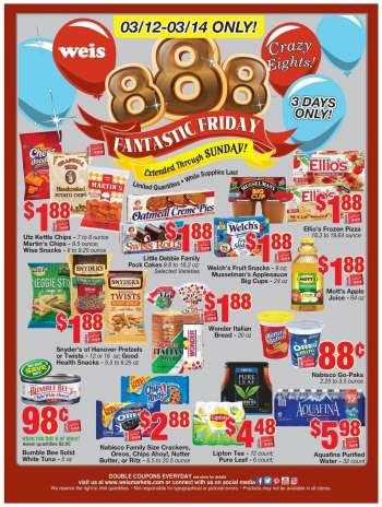 Weis Flyer - 03.12.2021 - 03.14.2021.