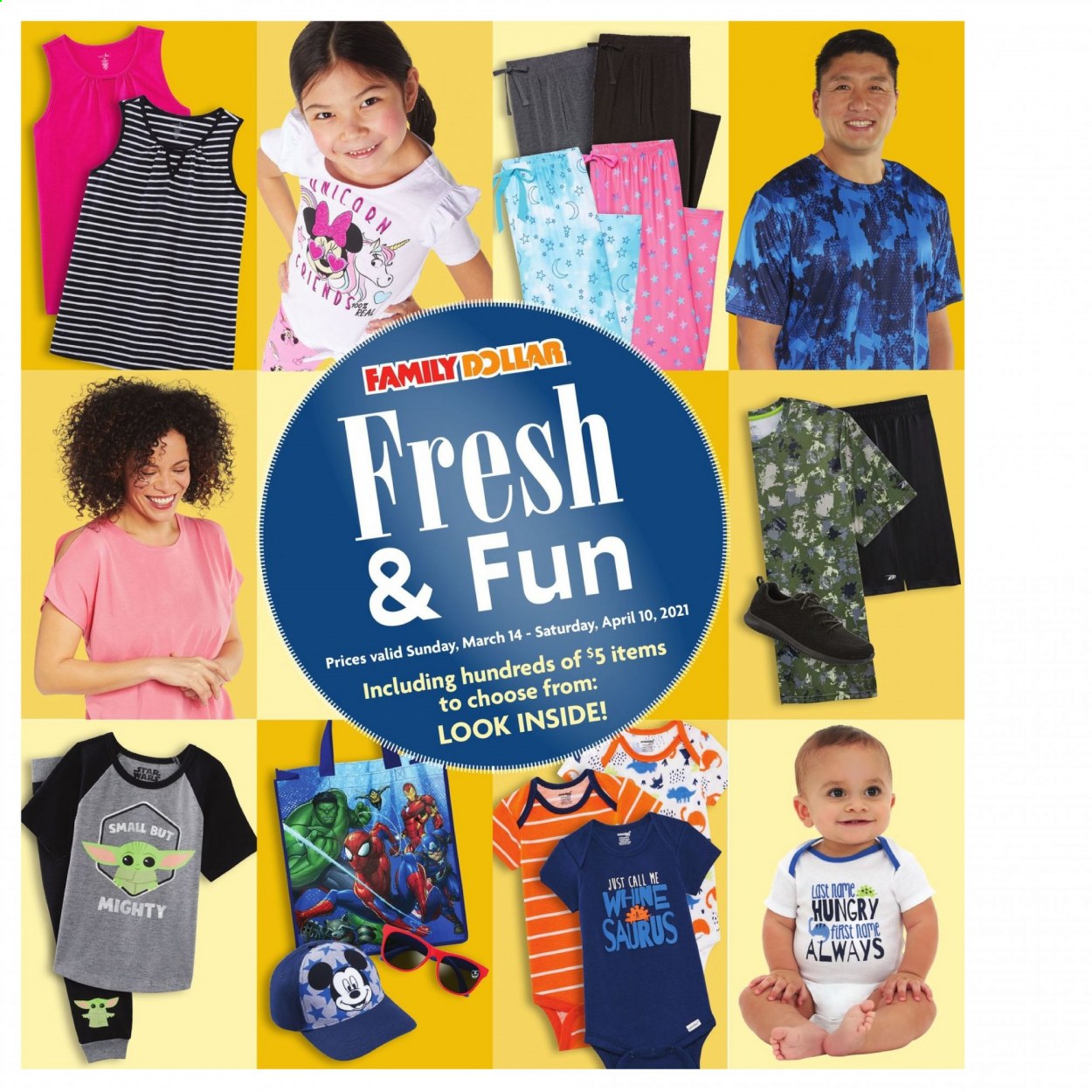 Family Dollar ad - 03/14/2021 - 04/10/2021. Page 1