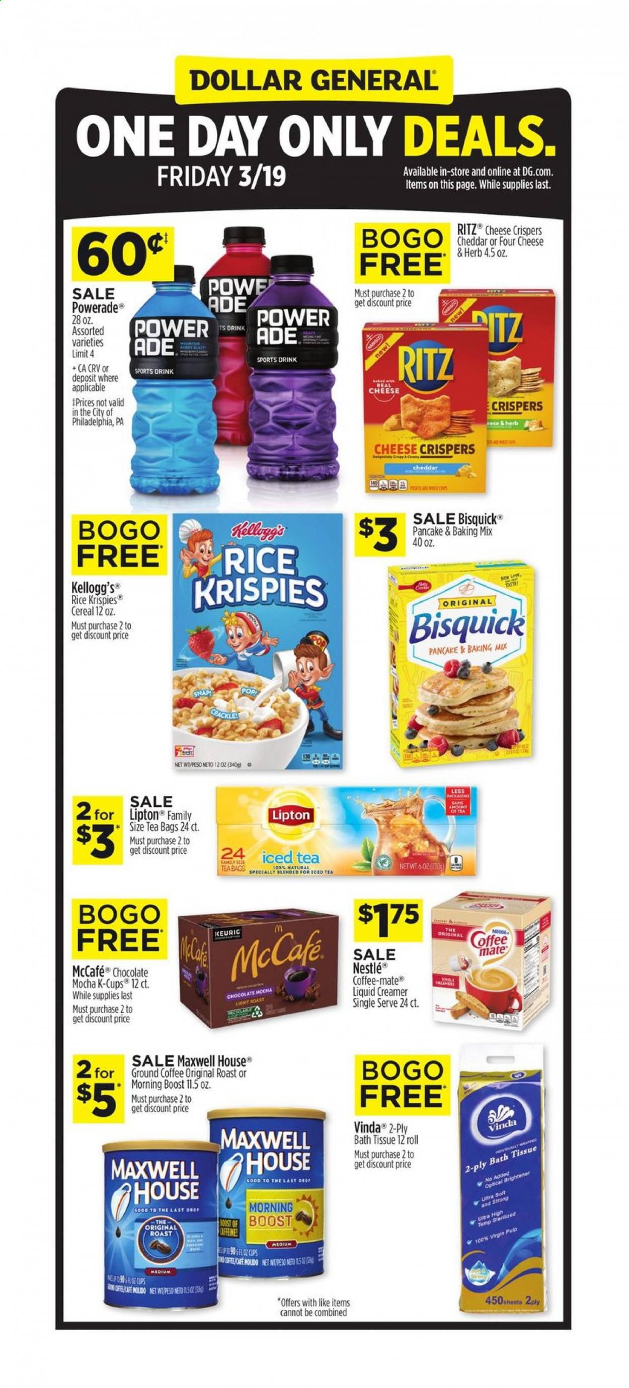 Dollar General ad - 03/19/2021 - 03/19/2021. Page 1