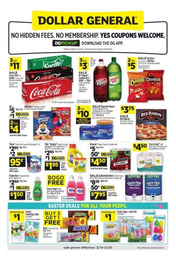 Dollar General Flyer - 03.14.2021 - 03.20.2021.